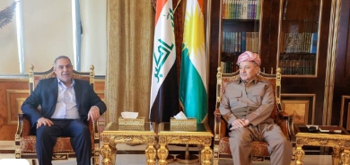 الرئيس بارزاني يستقبل محافظ المثنى السابق