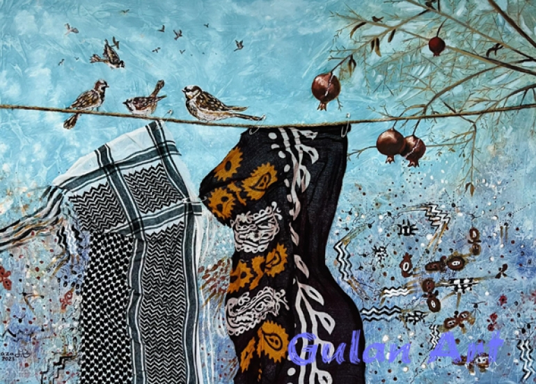 هونەرمەند ئازا حەسیب قەرەداغی (هەواری هەوری) دەباتە سلێمانی