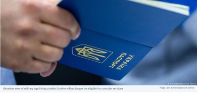 Ukraine's Controversial Move to Curtail Consular Services for Overseas Men of Military Age