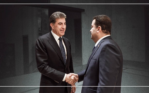 محەممەد شیاع سوودانی ، سه‌ردانه‌كانى نێچيرڤان بارزانى بۆ به‌غدا بۆ چاره‌سه‌ركردنى هه‌موو پرسه‌ هاوبه‌شه‌كان به‌ گرنگ له‌ قه‌ڵه‌م دا