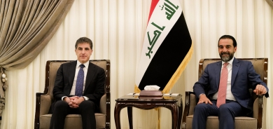 نيجيرفان بارزاني والحلبوسي يبحثان انتخاب رئيس مجلس النواب