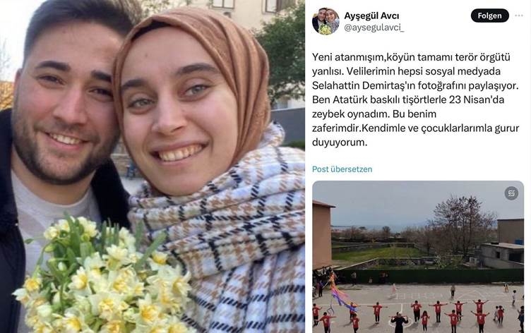 WAN - Mamosteya Tirk got 'gund bi temamî alîgirê terorê ye' û rastî bertekan hat