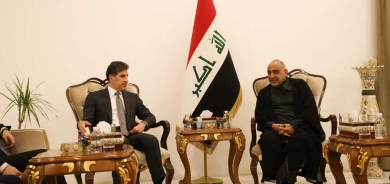 Nêçîrvan Barzanî û Ebdulmehdî civiyan