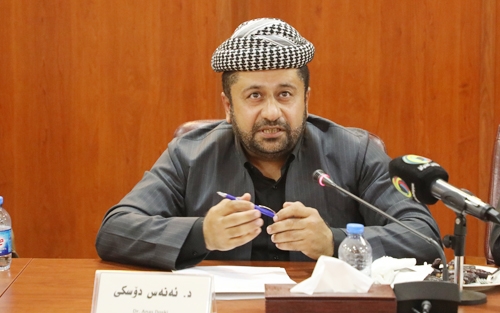 د.ئەنەس دۆسكی  ئەندامی مەكتەبی تەنفیزیی یەكێتیی زانایانی ئیسلامیی كوردستان:  هێنانی بەرژەوەندیی وڵاتان  بۆ ناو هەرێم فاكتەرێكی گرنگە بۆ ئەوەی هەرێم بپارێزین