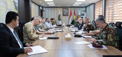 Wezareta pêşmerge û hevpeymaniya cîhanî civiyan