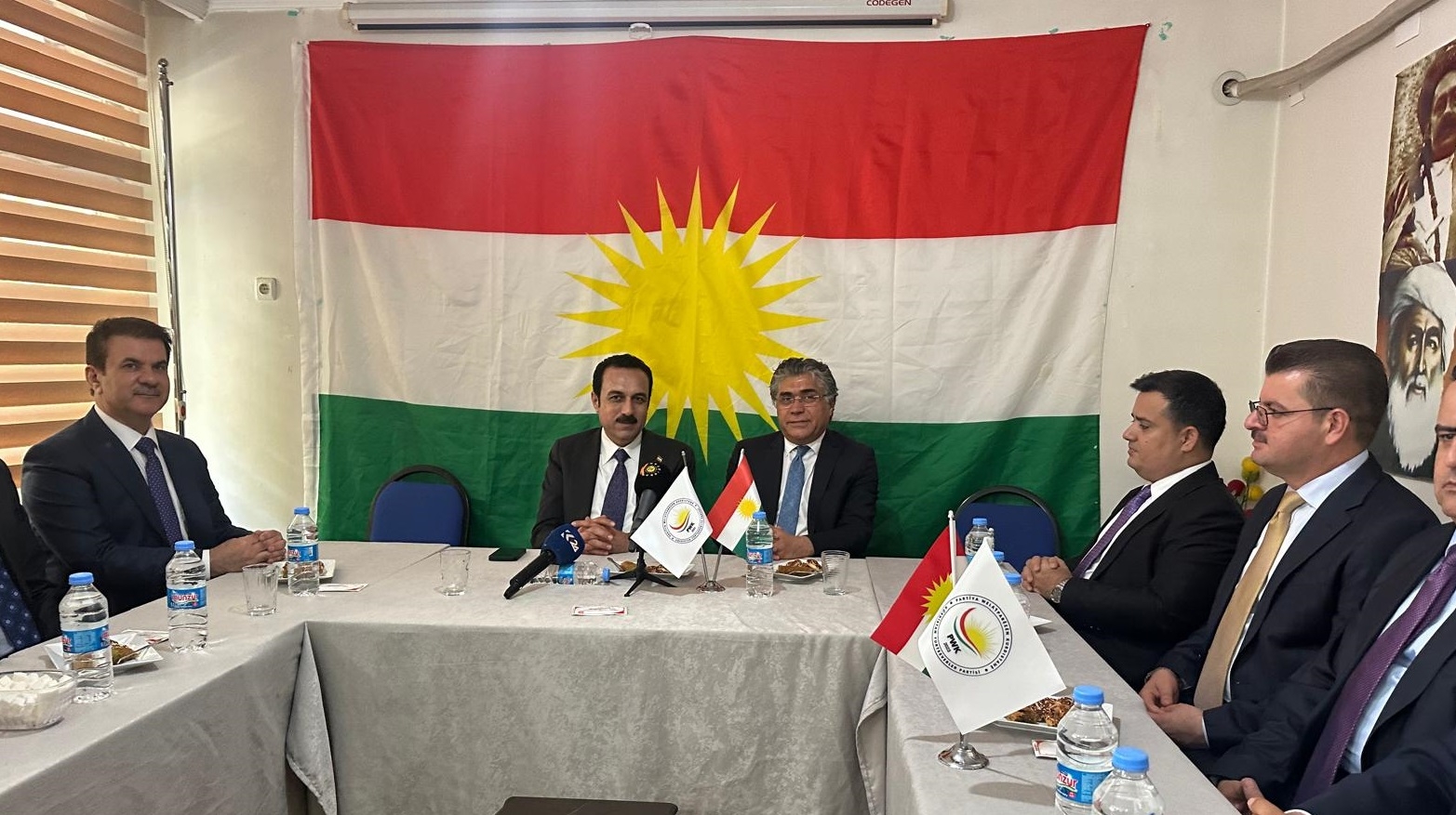 Parêzgarê Hewlêrê li Diyarbekirê Seredana PWKê Kir