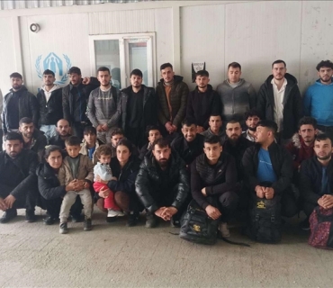 دەستگیرکردنی ٣١ کۆچبەری نایاسایی لە شاری ئەدیرنە