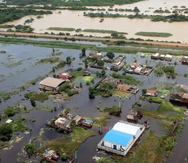 بەهۆی بارانبارین ولافاو لە بەرازیل ١٠ کەس گیانیان لەدەستدا