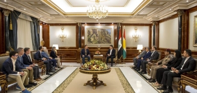 Nêçîrvan Barzanî û şanda Senatorên Amerîkî civiyan