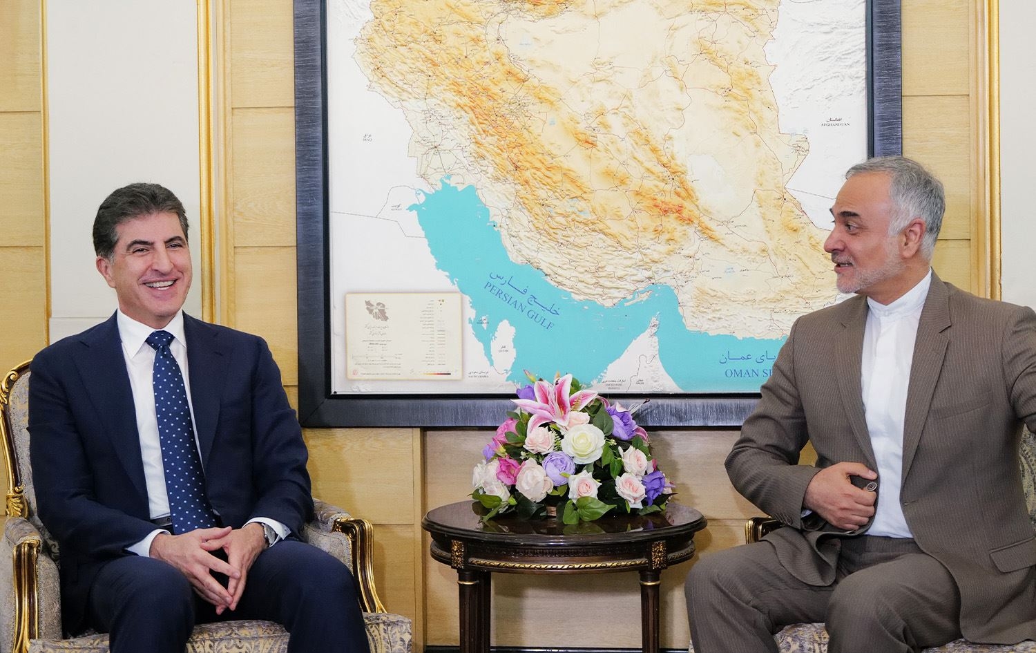 Kurdistan Region President Nechirvan Barzani Arrives in Tehran for Official Visit