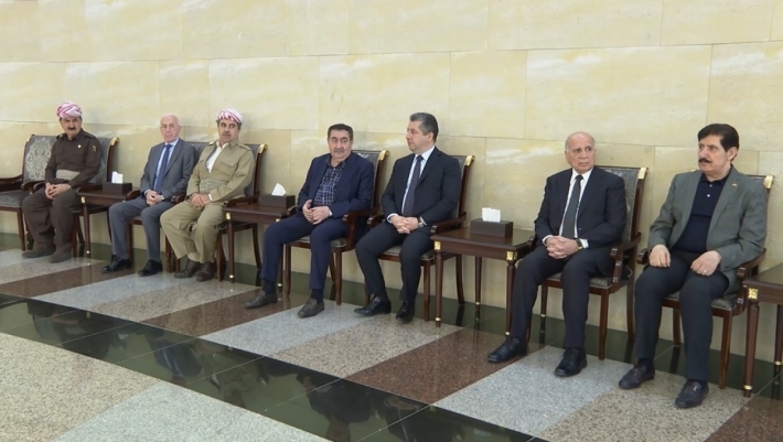 Mesrûr Barzanî beşdarî serxweşiya hevjîna Fuad Husên bû