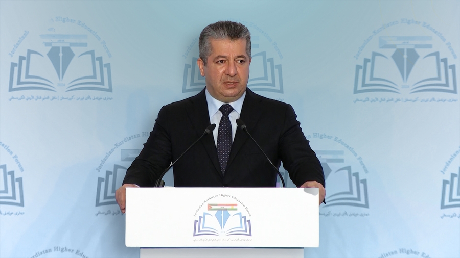 Gotara Serokwezîrê Kurdistanî ya li dîdara xwendina bilind ya Urdinî Kurdistanî