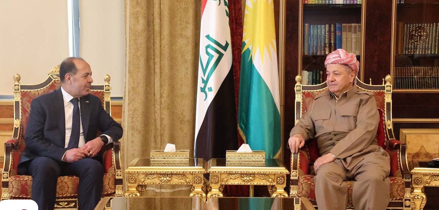 الرئيس بارزاني يستقبل وفداً من التعليم العالي والجامعات الأردنية