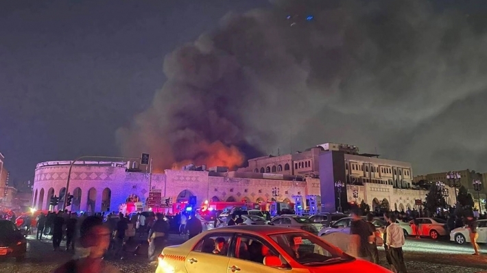 أربيل .. احتراق 277 محل تجاري في حريق 