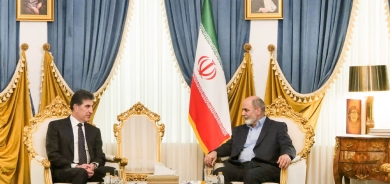 نيجيرفان بارزاني وأحمديان يؤكدان أهمية النأي بالمنطقة عن المزيد من التوترات