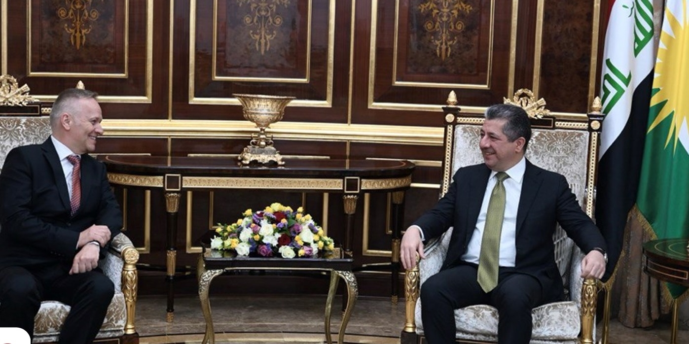 رئيس حكومة إقليم كوردستان يستقبل وفداً من منظمة المبادرة الطبية النرويجية