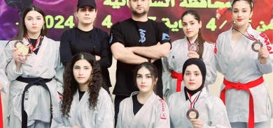 لە پاڵەوانێتی كاراتێ عێراقی كچانی ئاڵا ئەنجامیان دڵخۆشكەر بوو