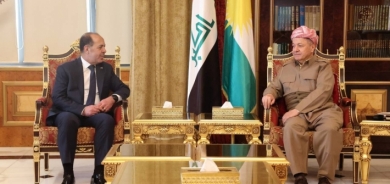 Serok Barzanî pêşwazî li şandeyekî Xwandina Bilind û Zanîngehên Urdinê kir