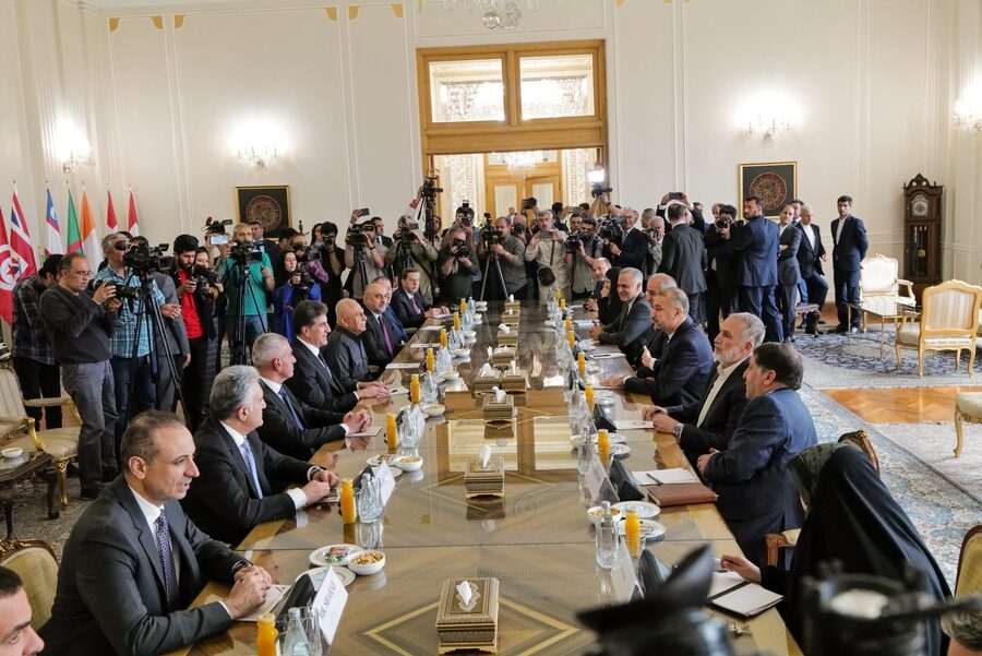 Serokê herêma Kurdistanê û wezîrê derve yê Îranê civiyan