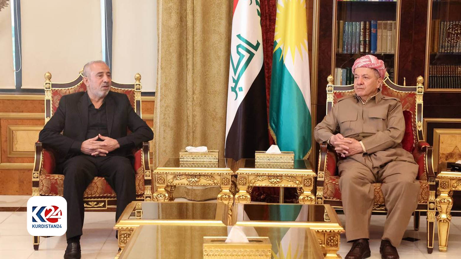 Serok Barzanî pêşwaziya Lijneya Şehîd û Qurbanî û Zindaniyên Siyasî ya Civata Nûnerên Îraq dike