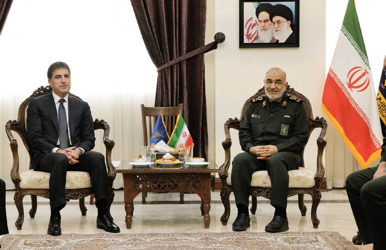 نيجيرفان بارزاني يلتقي قائد الحرس الثوري الإيراني