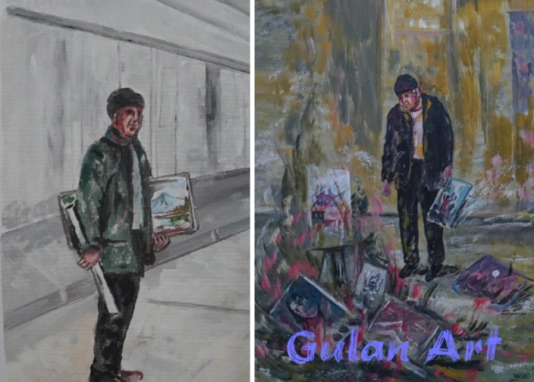 هونەرمەندی شێوەكار (ناشاد)كۆچی دواییكرد