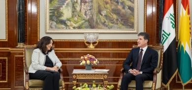 President Nechirvan Barzani meets with a delegation from the US State Department