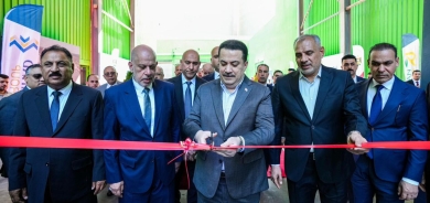 رئيس مجلس الوزراء  يطلق العمل في مشروع مطاحن الاتحاد في بابل، ويفتتح مشروع توسعة مصنع إنتاج السكر