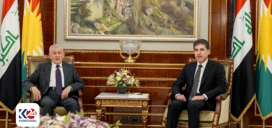 Nêçîrvan Barzanî û Letîf Reşîd peywendiyên navbera Hewlêr û Bexdayê gotûbêj dikin