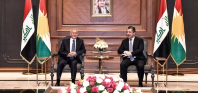 رئيس حكومة كوردستان ورئيس جمهورية العراق يتفقان ضرورة احترام مبادىء النظام الاتحادي والكيان الدستوري لاقليم كوردستان