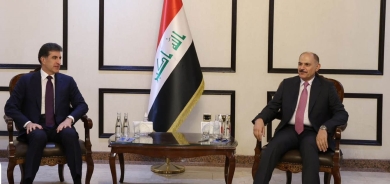 رئيس إقليم كوردستان يلتقي في بغداد برئيس المحكمة الاتحادية