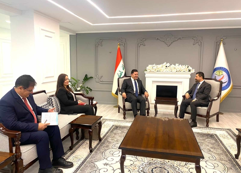 ڕێکخەری راسپاردە نێودەوڵەتییەکان و وەزیری دادی ئیتحادی جێبەجێکردنی راسپاردە نێودەوڵەتییەکان تاوتوێ دەکەن