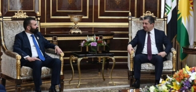 رئيس حكومة إقليم كوردستان يستقبل عضو مجلس بلدية لامبيث-لندن