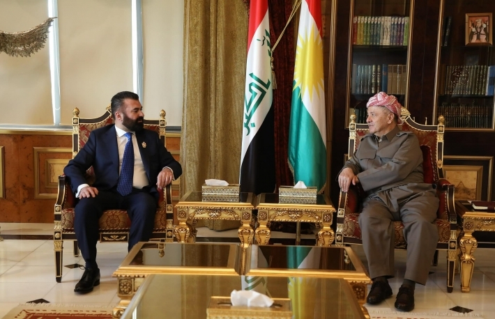 الرئيس بارزاني یستقبل عضو مجلس بلدية لامبيث في العاصمة البريطانية لندن