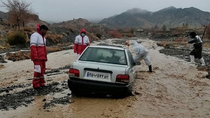 Li Îranê ji ber lehiyê 7 kesan canê xwe ji dest dan, hin kesên din jî winda ne