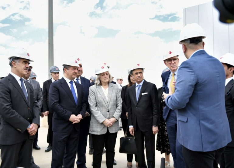 مەسرور بارزانی پێشوازی لە یاریدەدەری وەزیری دەرەوەی ئەمەریکا کرد