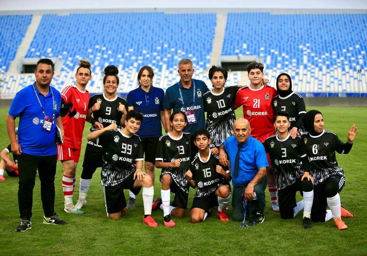 قوە جەوییە بە ڕاهێنەر و یاریزانانی كورد بووە پاڵەوانی عێراق