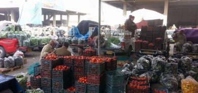 أربيل تصدر 600 ألف طن من المنتجات الزراعية إلى وسط وجنوب العراق