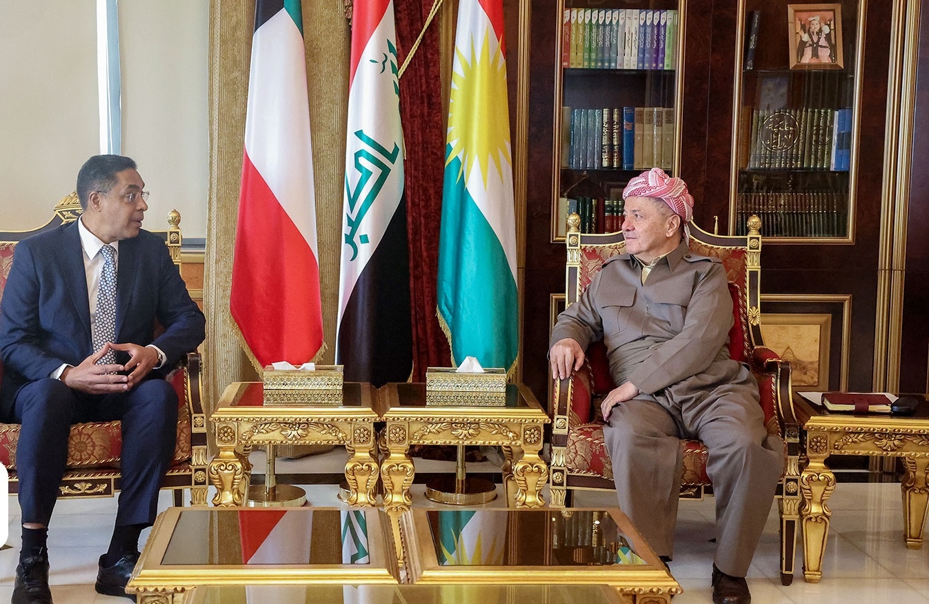 سفير الكويت يعرب عن تقديره للدور التاريخي للرئيس بارزاني في الاستقرار والانفتاح