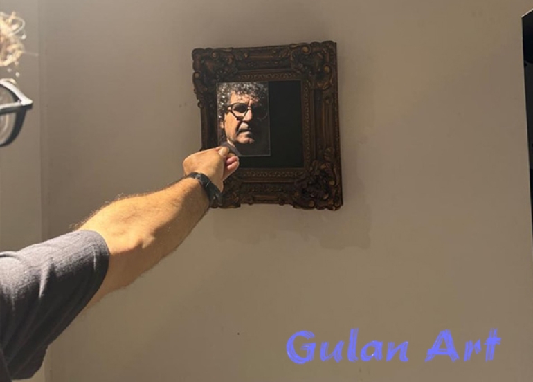 سەردار سنجاوی  داهێنانێکی هونەری لە گەلەریی جیهان نمایش دەکات