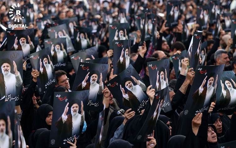 Li Tirkiyeyê şîna Reîsî: Ala hatin daxistin