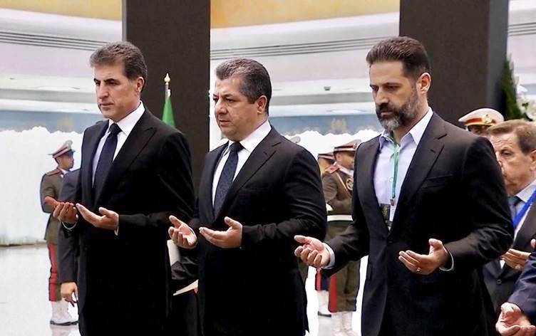 Şandeya Bilind a Herêma Kurdistanê beşdarî şîna Serokkomarê Îranê bû