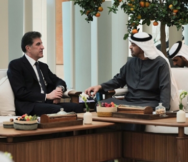 نێچیرڤان بارزانی: لەگەڵ هاوڕێم بن زاید باسمان لە بەهێزترکردنی پەیوەندییەکان کرد