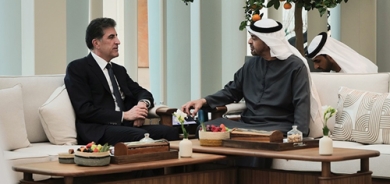 نێچیرڤان بارزانی: لەگەڵ هاوڕێم بن زاید باسمان لە بەهێزترکردنی پەیوەندییەکان کرد