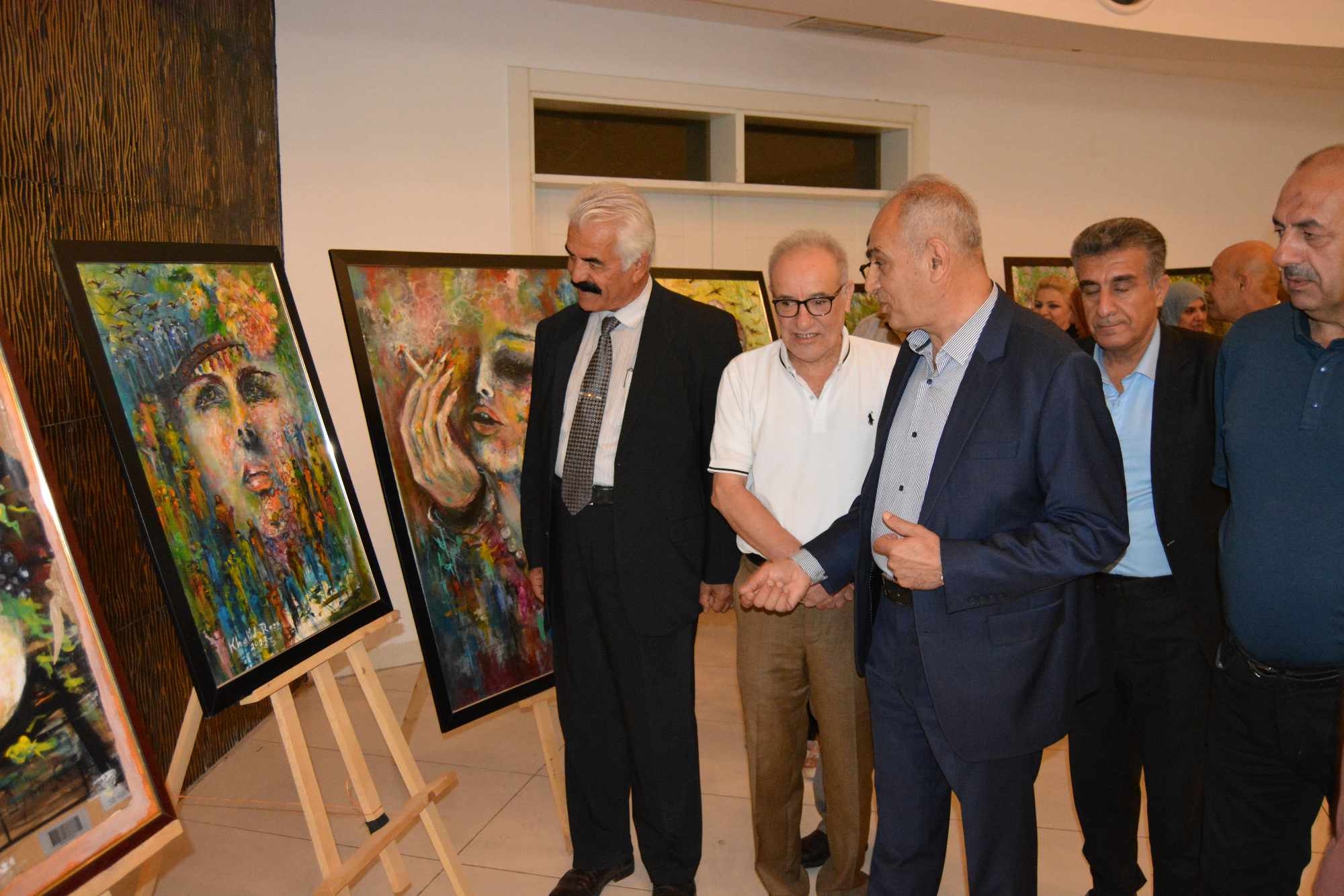 الفنان التشكيلي خالد رضا: المرأة محور أعمالي