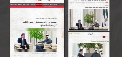 الاعلام الاماراتي يسلط الضوء باهتمام على زيارة نيجيرفان بارزاني