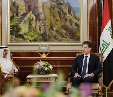 نێچیرڤان بارزانی: خۆشحاڵین بە کردنەوەی کۆنسوڵخانەی قەتەر لە هەولێر