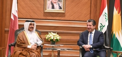 Mesrûr Barzanî li gel şandeke Qeterê civiya