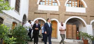 Serokwezîrê Herêma Kurdistanê serdana xebatên kolandin û nûjenkirina Keleha Hewlêrê kir