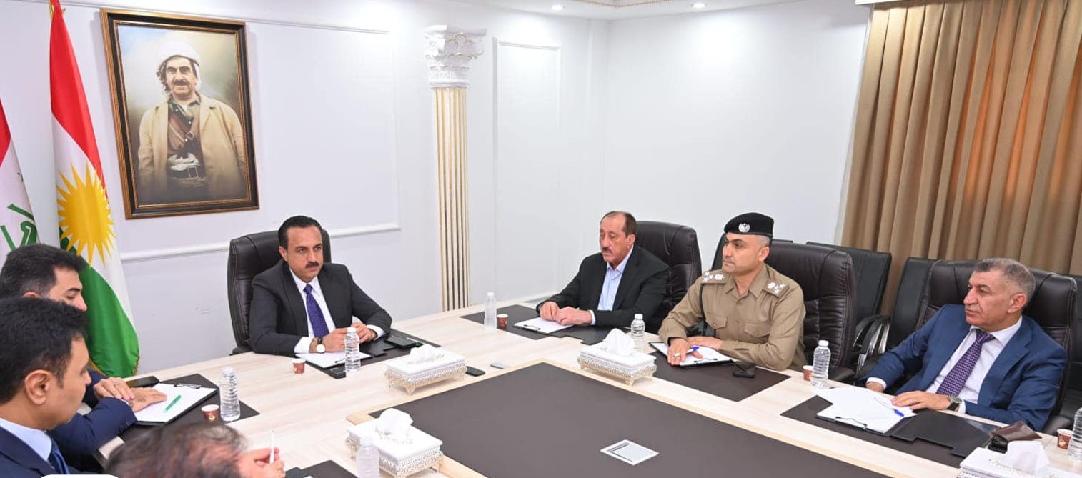 محافظة أربيل تجتمع لبحث آليات إزالة التجاوزات في الأسواق